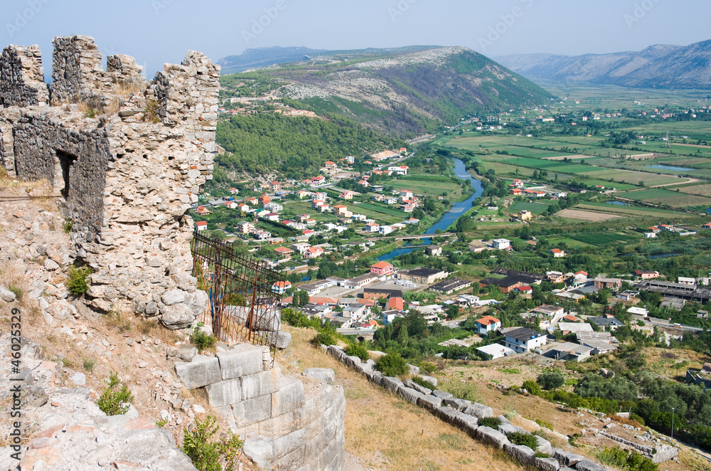 Town And Castle Of Lezhe, Albania