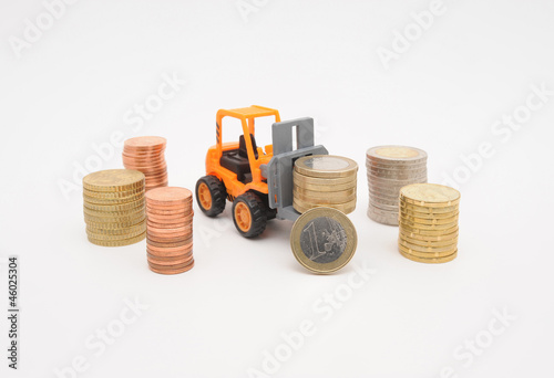Geld stapeln photo