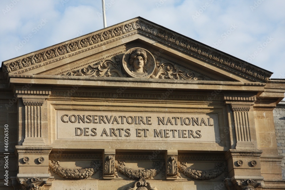 Fototapeta premium Conservatoire National des Arts et Métiers