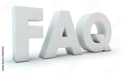 FAQ - Frequently Asked Question abbreviation photo