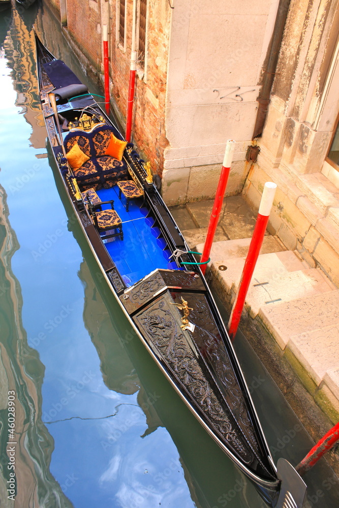 Jolie gondole à Venise - Italie
