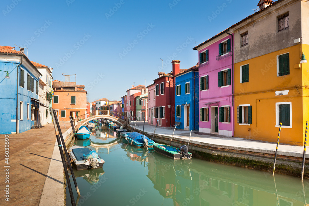 Burano's Colored Houses