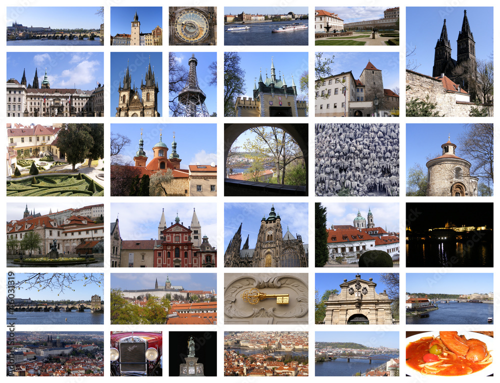 Collage de Praga - República Checa
