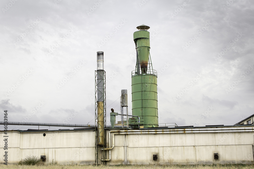 Obraz premium Industrial Factory