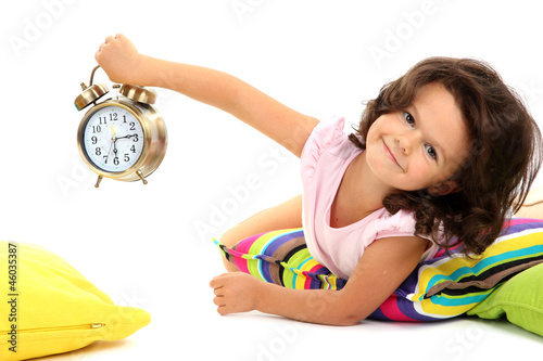 beautiful little girlwith p...
