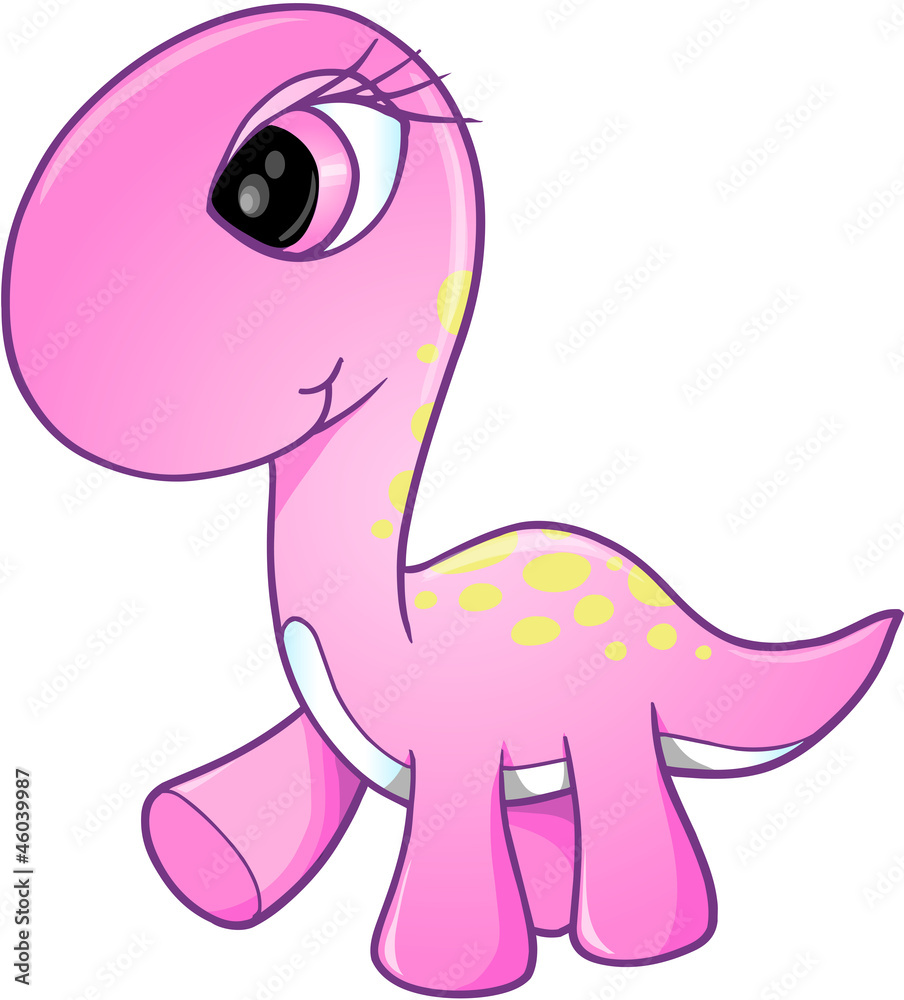 Cute Dinosaur Vector