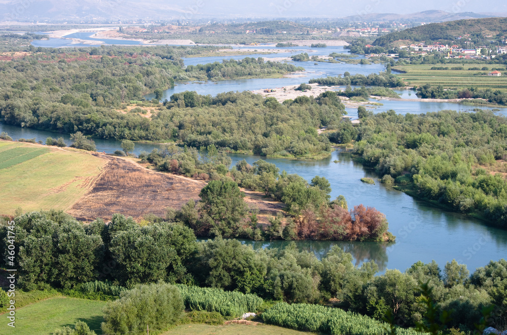 Two River Confluence, Albania