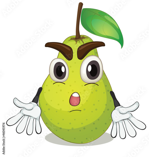 a pear
