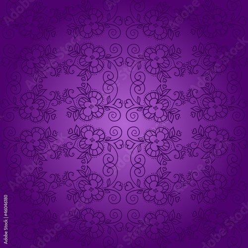 Flower Garden Seamless Pattern