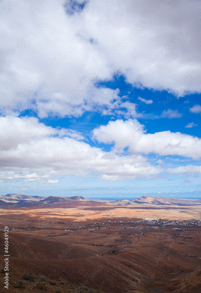 central Fuerteventura, view from El Pinar