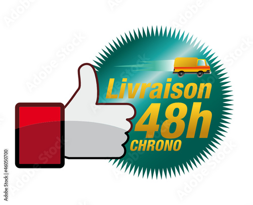 Icône livraison en 48 heures