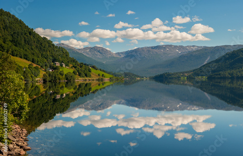 View of Oppheimsvatnet  Voss  Norway