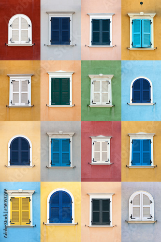 Collage of windows