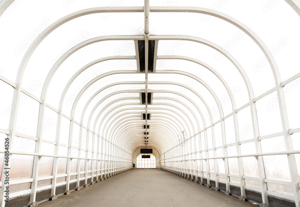 Obraz premium Hallway with brigh light