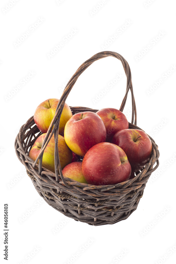 Apples in basket Apples in basket