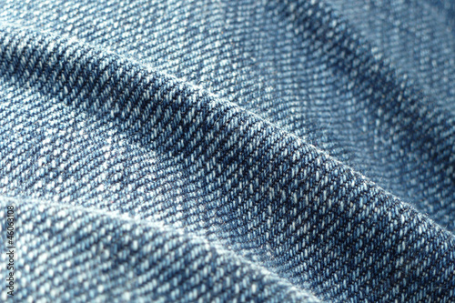gewellter Jeansstoff... photo