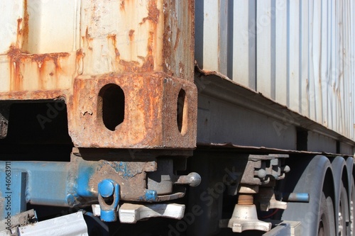 Containerauflieger photo