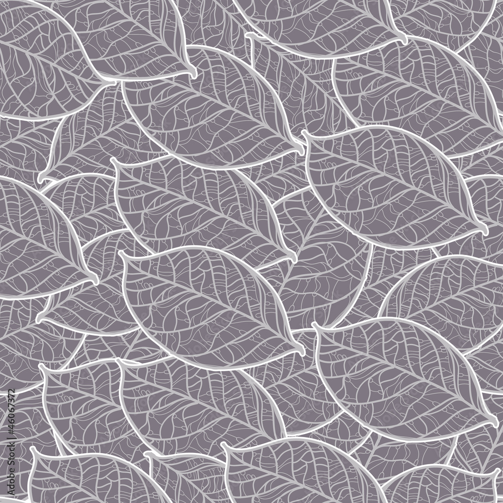 seamless vector background of skeletal leaves seamless vector background of skeletal leaves