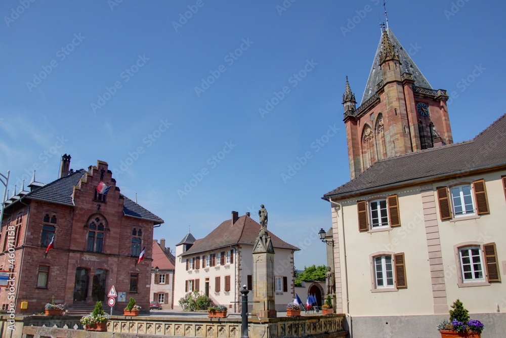 Obraz premium village allemand