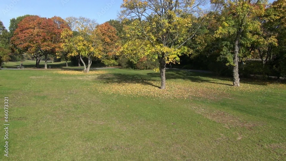 Park im Herbst