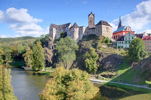 chateau en republique tcheque photo