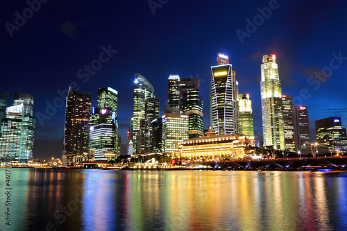Singapore by night © leungchopan
