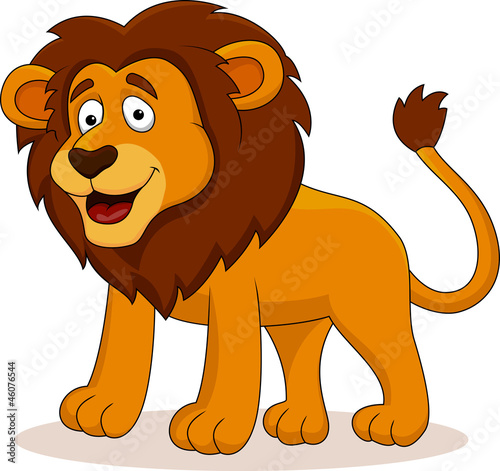 Lion cartoon photo