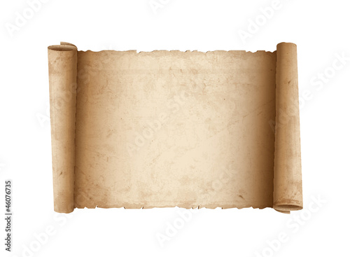 Horizontal Old Scroll paper