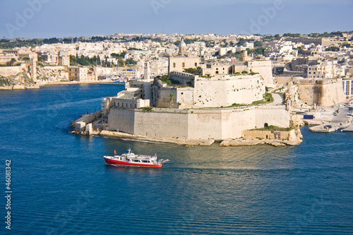 Fototapeta Naklejka Na Ścianę i Meble -  Grand Harbor, Valetta, capital of Malta