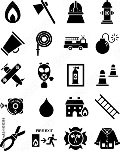 Fireman icons