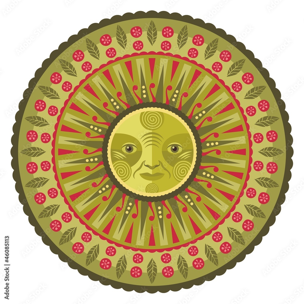 Decorative Spring Mandala