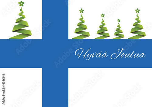 Merry Christmas background,vector,Finland