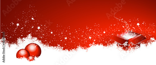 Weihnachten, Hintergrund, Geschenk, Kristbaumkugeln