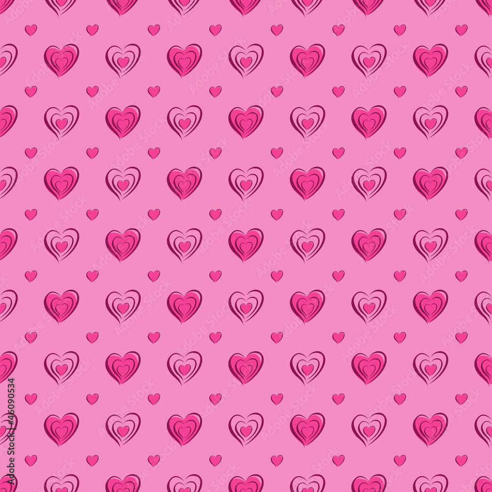 seamless patter with hearts seamless patter with hearts