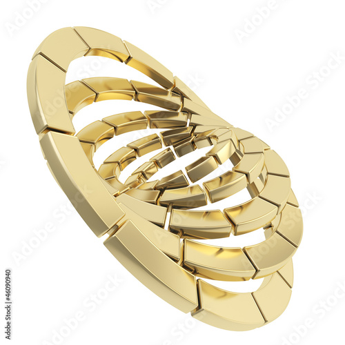 Segmented circle compositio...
