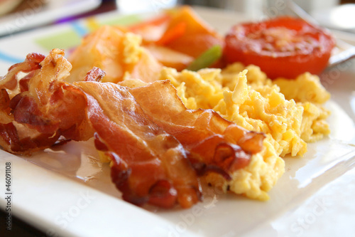 Scrambled Eggs and Bacon