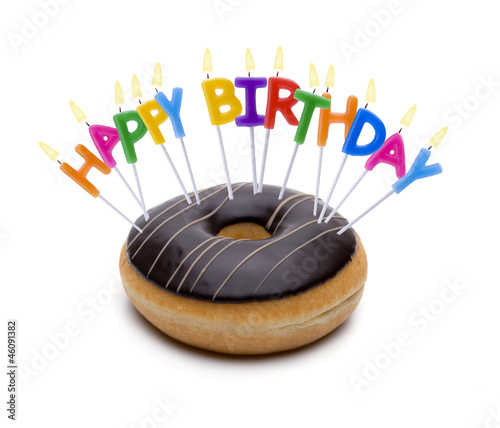 Happy Birthday Donut