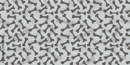 Seamless bone texture pattern greyscale background