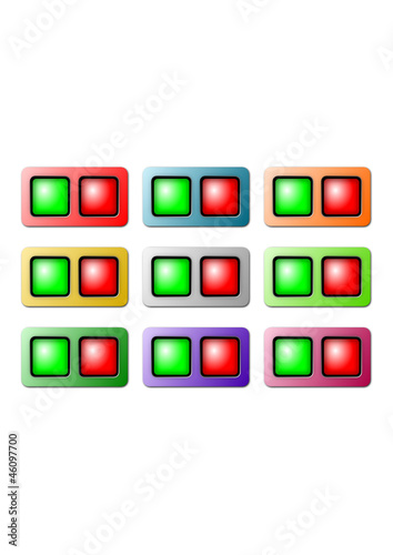 Rectangle buttons