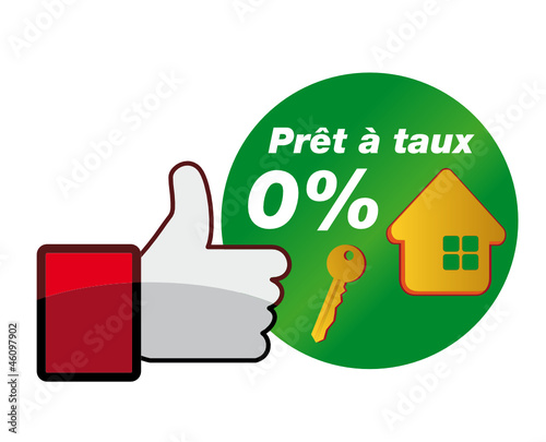 Icône Prêt à taux zéro