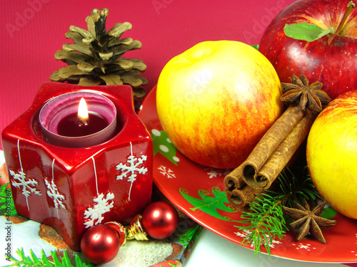 Red Christmas style