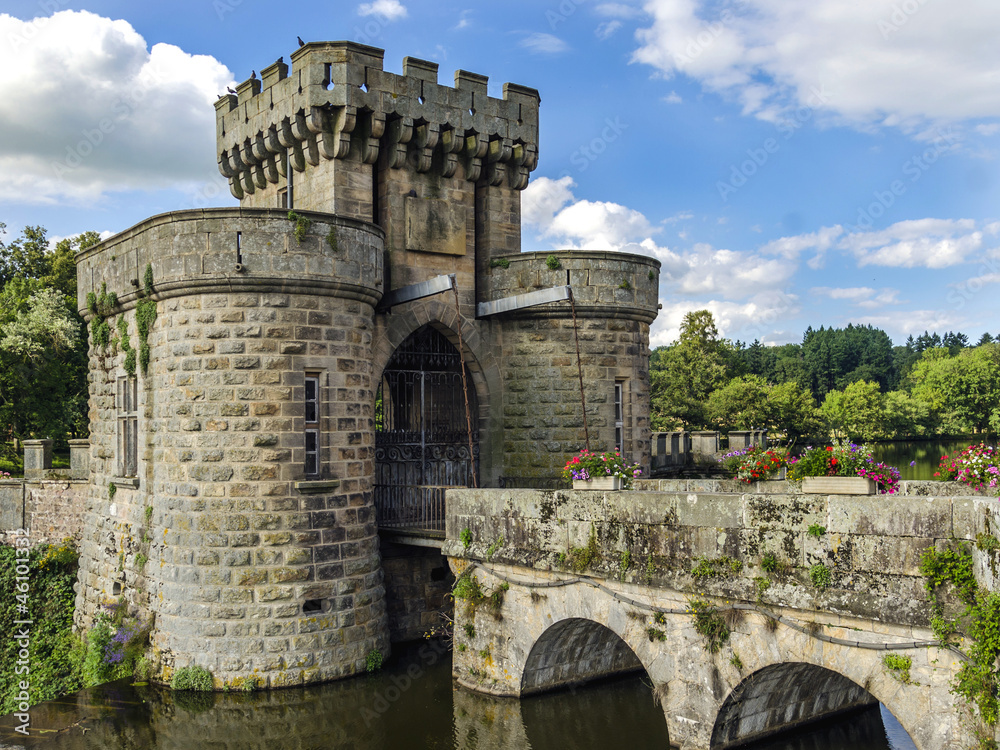 Obraz premium Drawbridge gates