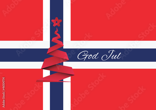 Merry Christmas background,vector,God Jul,Norway