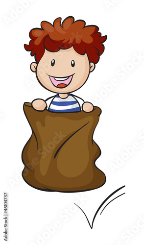 Sack racer