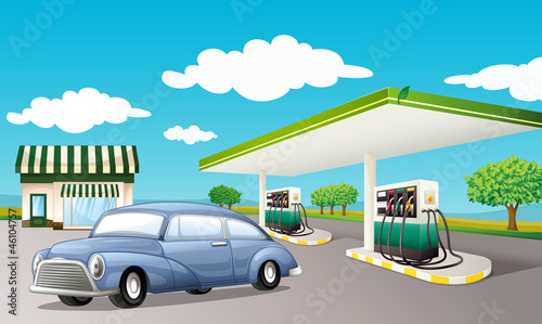 Gas staion