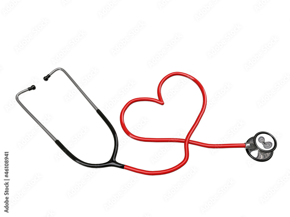 stethoscope heart silhouette stethoscope heart silhouette