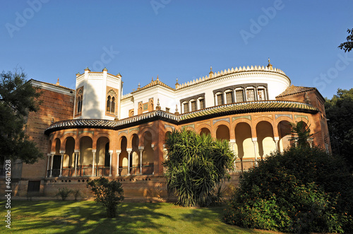 Pabellón mudéjar, Parque de María Luisa, Sevilla