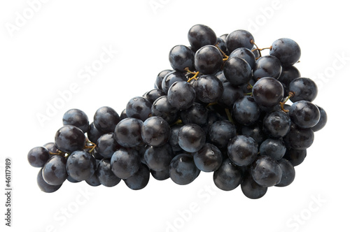 Red grape fully isolated