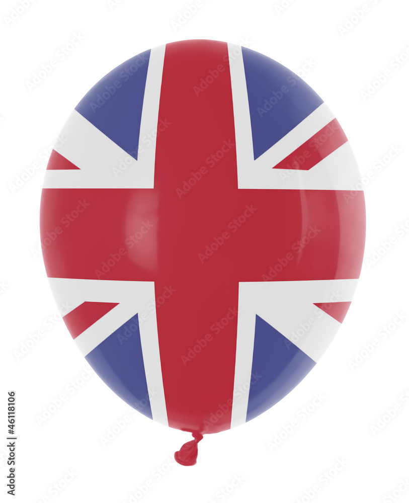 Obraz premium inflatable balloon with flag