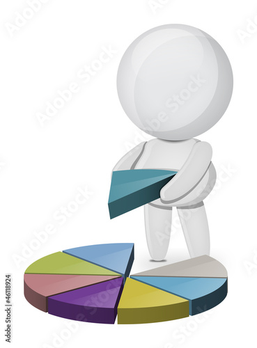 Pie Chart Man